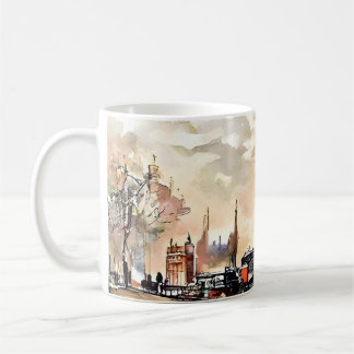 Vintage Londongata Scen Mugg