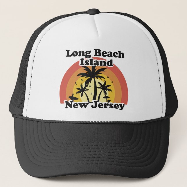Vintage Long Beach Island New jersey Keps (Framsida)