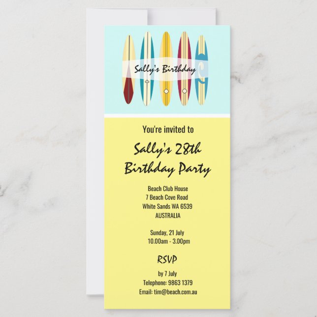 Vintage Longboard (Framsida)