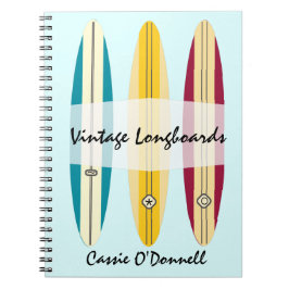 Vintage Longboard Anteckningsbok
