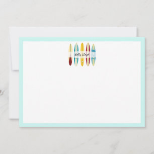 Vintage Longboard Anteckningskort