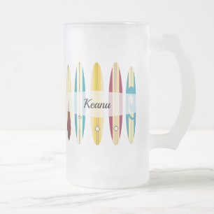 Vintage Longboard Frostat Ölglas