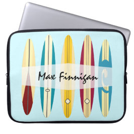 Vintage Longboard Laptop Fodral