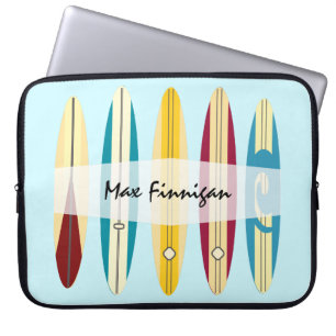 Vintage Longboard Laptop Fodral
