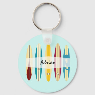 Vintage Longboard Nyckelring