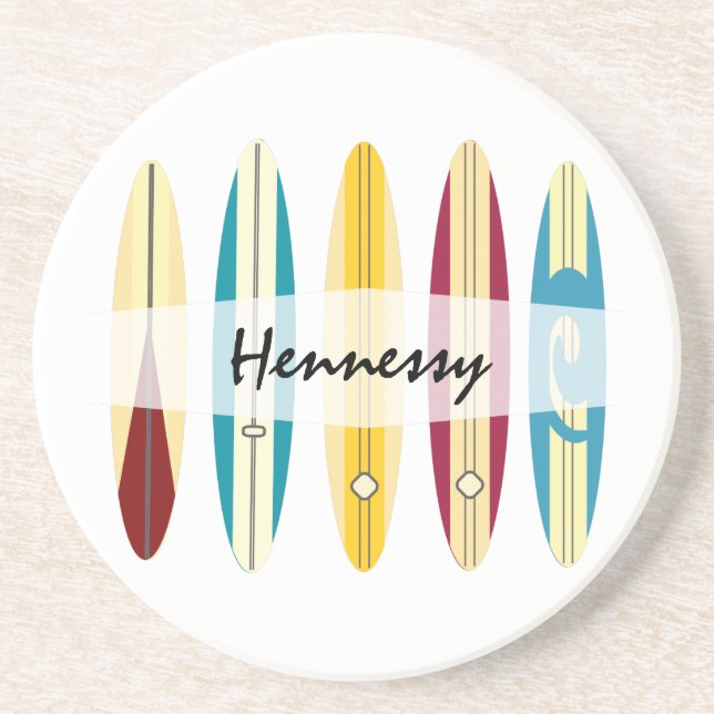 Vintage Longboard Underlägg (Framsidan)