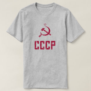 Vintage-look CCCP Sovjetunionen 80's T-Shirt