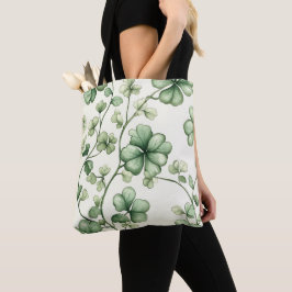 VINTAGE LOOK IRISH CELTIC SHAMROCKS TYGKASSE