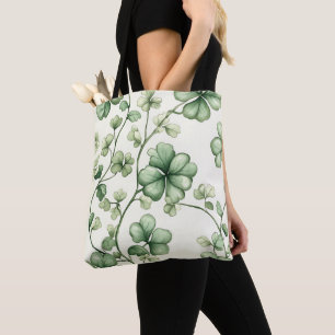 VINTAGE LOOK IRISH CELTIC SHAMROCKS TYGKASSE