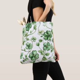 VINTAGE LOOK IRISH CELTIC SHAMROCKS TYGKASSE