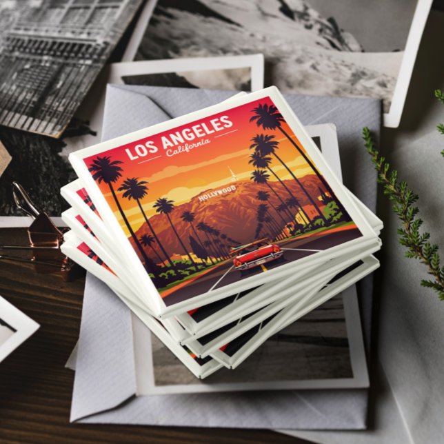 Vintage Los Angeles California Magnet (Skapare uppladdad)