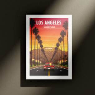 Vintage Los Angeles California Vykort