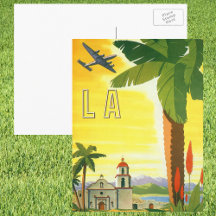 Vintage Los Angeles, Kalifornien Uppdrag med Handf