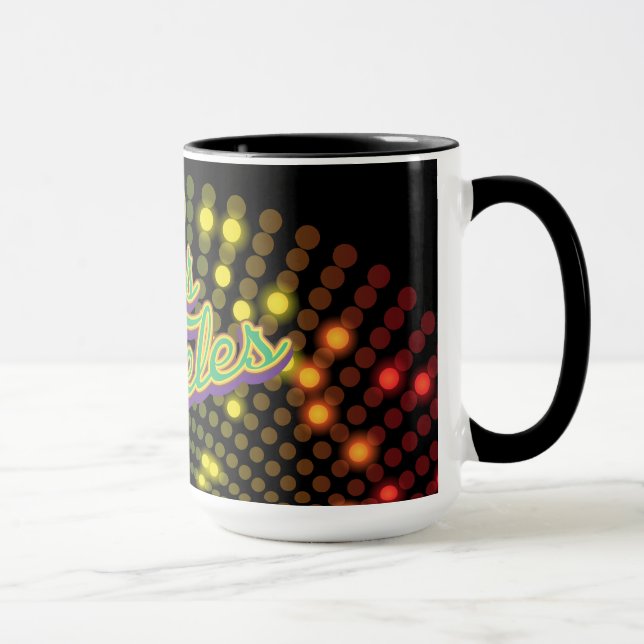 Vintage Los Angeles Logotyp Mugg (Höger)