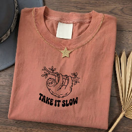 Vintage Loths Grafisk T-Shirt för Ledig Klänning