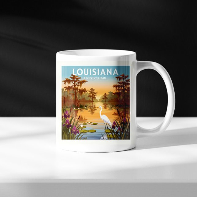 Vintage Louisiana Kaffemugg (Skapare uppladdad)