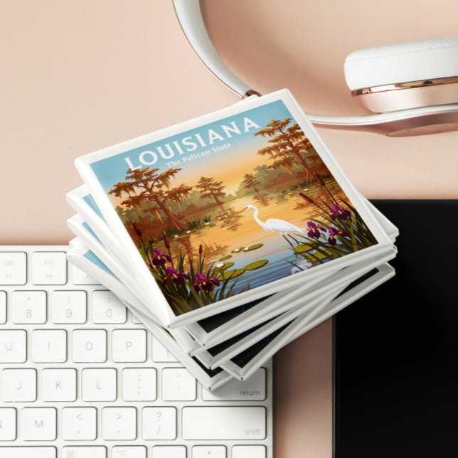 Vintage Louisiana Magnet (Skapare uppladdad)