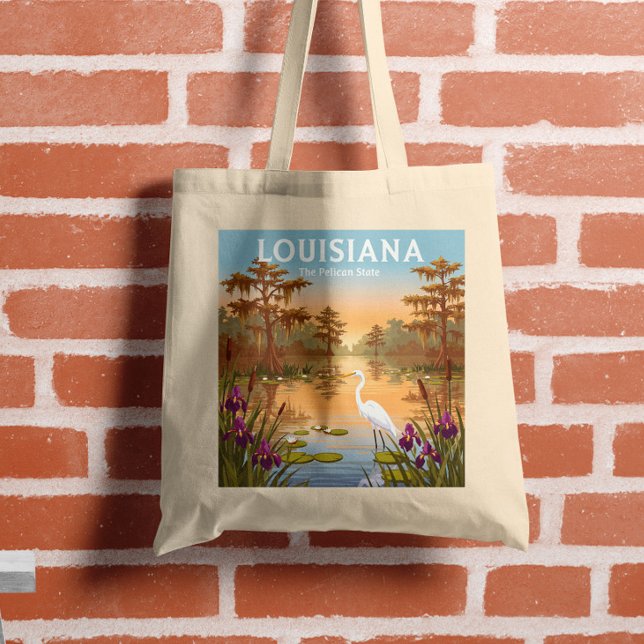 Vintage Louisiana Tygkasse (Skapare uppladdad)