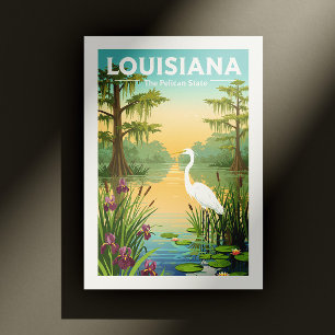 Vintage Louisiana Vykort