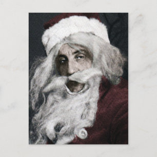 Vintage Lousy Santa Postcard Vykort