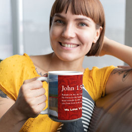 Vintage Löv Christian Gifts for Women Red Mugg