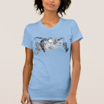 Vintage Love birds Rustic Woodpecker Bröllop Tröja<br><div class="desc">Vintage Birds Bröllop T-shirts och matchande Woodpecker Bröllop Collection</div>
