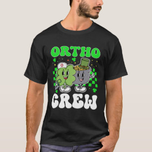 Vintage Lucky Ortho Crew Nurse St Patrick s Day Te T Shirt