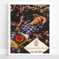 Vintage Lucky Strike Cigarettes Tobak
