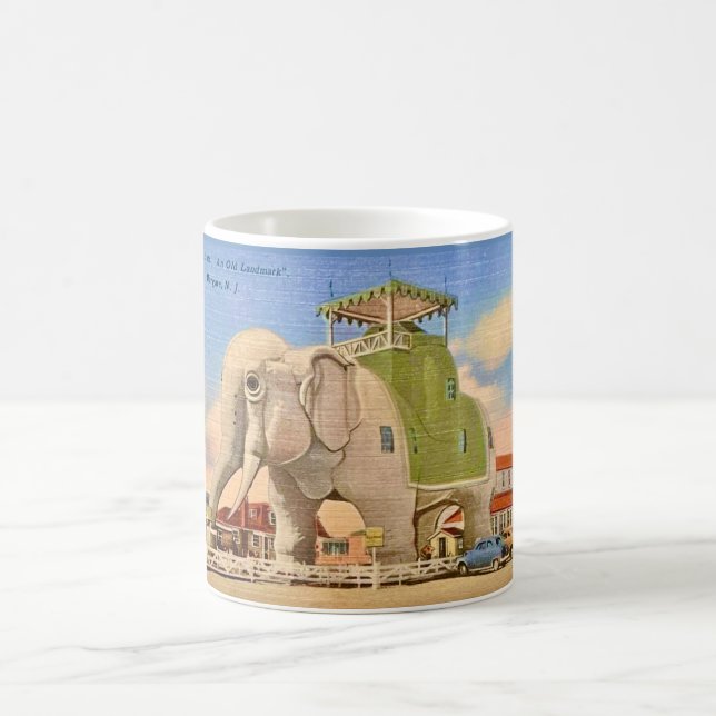 Vintage Lucy elefanten  Kaffemugg (Center)