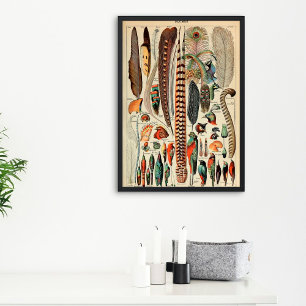 Vintage ludd   Plommontyp 1910 Fransk Poster