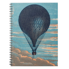 Vintage Luft Balloon Anteckningsbok