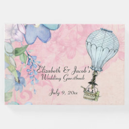 Vintage Luftballong Bröllop Gästböcker