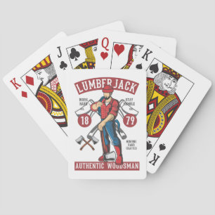 Vintage Lumberjack Casinokort