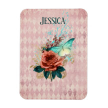 Vintage Luna Moth Bouquet Personlig