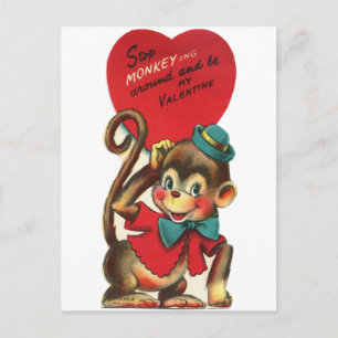 vintage lurar valentinvykort helg vykort