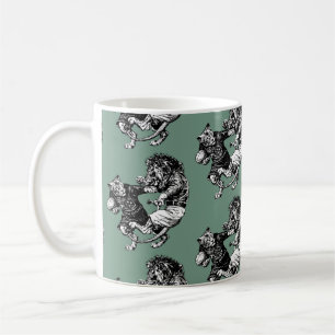vintage lustigt rugbykaffe mugg
