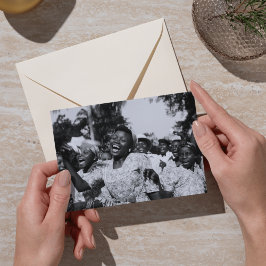 Vintage Lycklig Black Women Dannadcard Vykort