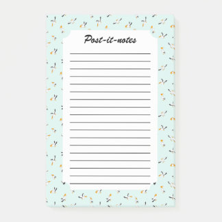 Vintage Lycklig sommarhavsfåglar Post-it Block