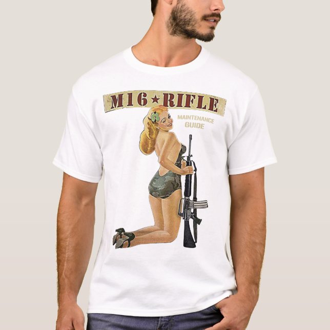 Vintage M16 T Shirt (Framsida)