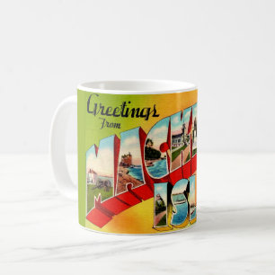 Vintage Mackinac Island-mugg Kaffemugg
