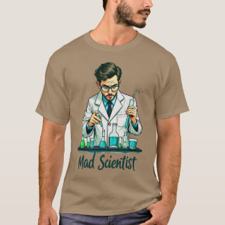 Vintage Mad Scientist Art. T Shirt