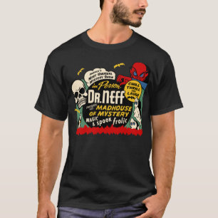 Vintage"Madhouse av gåta" T-tröja T-shirt
