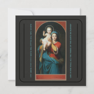 VINTAGE MADONNA OCH CHRIST CHILD
