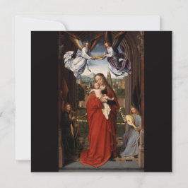 Vintage Madonna och Religiösa julkort för barn Tack Kort