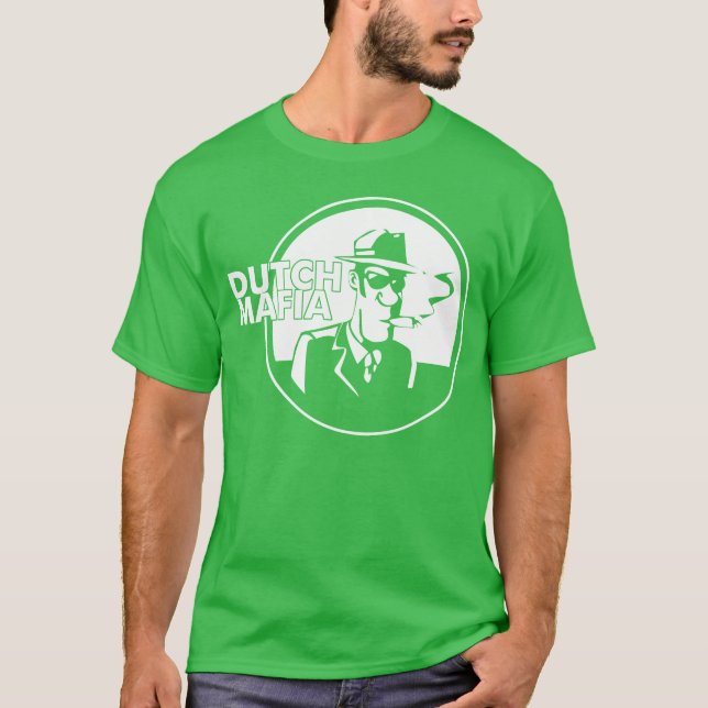 vintage Mafia girl T Shirt (Framsida)