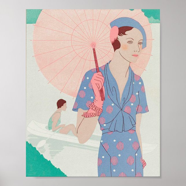 Vintage Magazine Ad Poster (Framsidan)