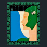 Vintage Magazine Cover Art Deco Poster<br><div class="desc">Om du väljer att ladda ned poster Walgreen-butiken din hämtning i olika storlekar och i olika struktur på mycket bra pris. Ibland med rabatt. Ett tips från min amerikanska vän. Se onlinen "Digital Printing" (Digital Printing) i Storbritannien. Jag har använt och ritat en vintage bild från en vintage tidskrift och...</div>