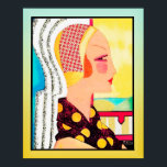 Vintage Magazine Cover Dam (Art Deco) Poster<br><div class="desc">Om du väljer att ladda ned poster Walgreen-butiken din hämtning i olika storlekar och i olika struktur på mycket bra pris. Ibland med rabatt. Ett tips från min amerikanska vän. Se onlinen "Digital Printing" (Digital Printing) i Storbritannien. Den här bilden var ett vintage magasin på 1920-talet. Jag har retuscherat upp...</div>