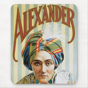 Vintage Magi-affisch, Alexander, mannen som vet Musmatta