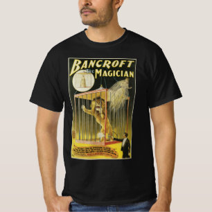 Vintage magi-affisch, trollkarlen Bancroft och lej T Shirt